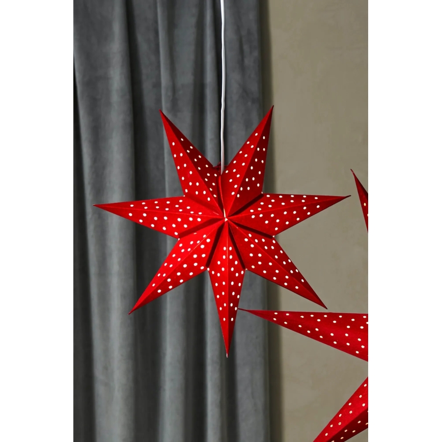 Markslöjd 705608 - BLINK LED kalėdinė dekoracija, 0,2 W, 3xAA, skersmuo 45 cm, raudona