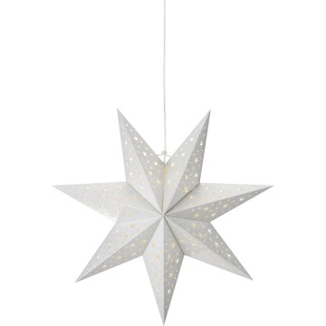 Markslöjd 705612 - LED kalėdinė dekoracija BLANK LED/0,2W/3xAA, skersmuo 45 cm, sidabrinė
