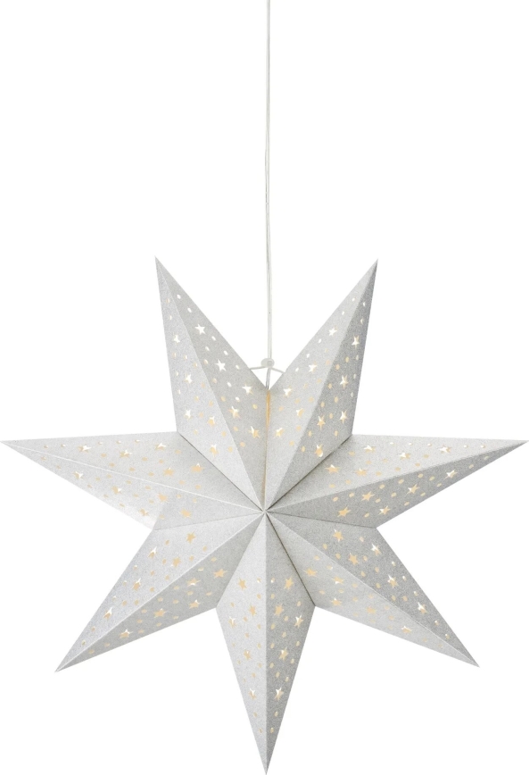 Markslöjd 705612 - LED kalėdinė dekoracija BLANK LED/0,2W/3xAA, skersmuo 45 cm, sidabrinė