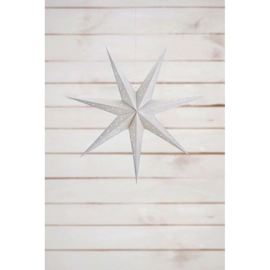 Markslöjd 705613 - LED kalėdinė dekoracija BLANK LED/0,4W/3xAA 75 cm sidabras