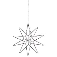 Markslöjd 705749 - LED kalėdinė dekoracija GLEAM LED/0,6W/3xAA juoda