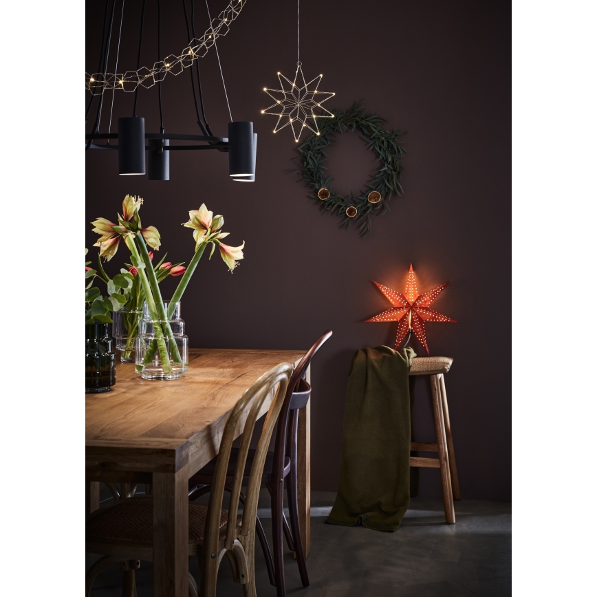 Markslöjd 705751 - LED kalėdinė dekoracija GLEAM LED/0,6W/3xAA auksas