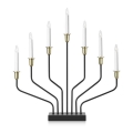 Markslöjd 705758 - Kalėdinė žvakidė BROSA XL 7xE10/3W/230V