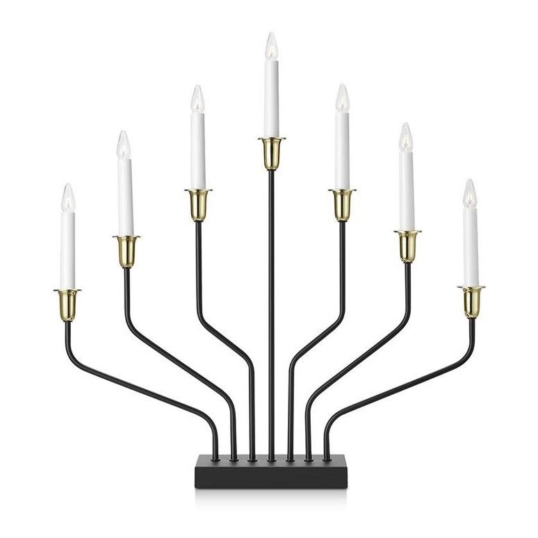 Markslöjd 705758 - Kalėdinė žvakidė BROSA XL 7xE10/3W/230V