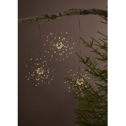 Markslöjd 705780 - LED Lauko Kalėdinė dekoracija METEOR LED/4,8W/230V IP44 šilta balta