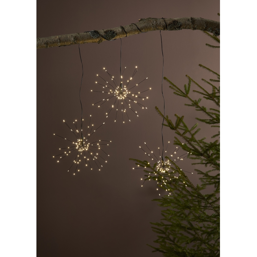 Markslöjd 705780 - LED Lauko Kalėdinė dekoracija METEOR LED/4,8W/230V IP44 šilta balta