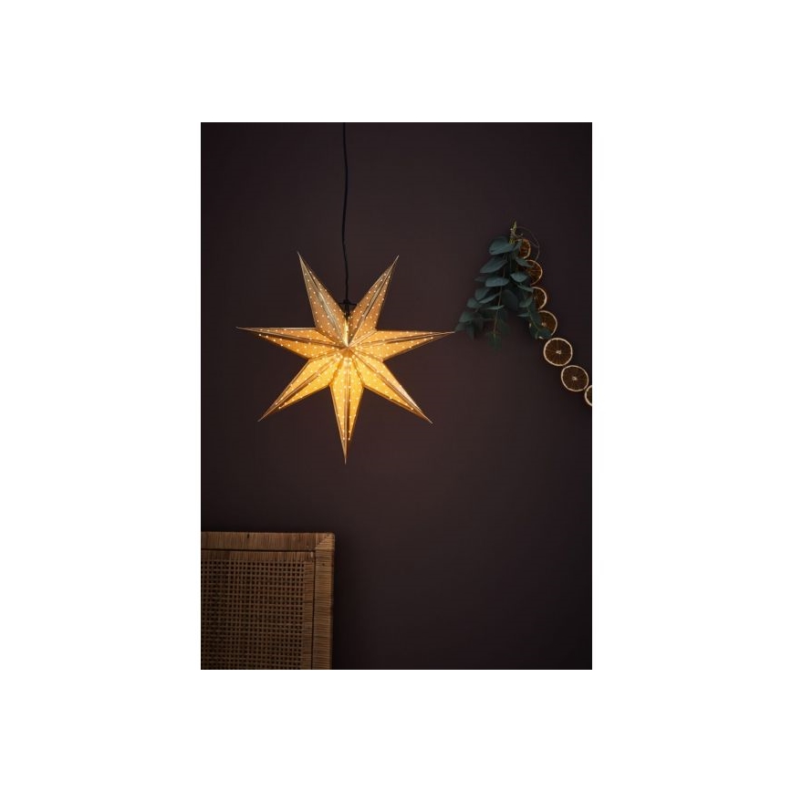 Markslöjd 705791 - Kalėdinė dekoracija GLITTER 1xE14/25W/230V d. 45 cm aukso