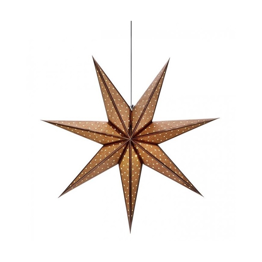 Markslöjd 705793 - Kalėdinė dekoracija GLITTER 1xE14/25W/230V d. 45 cm bronzos