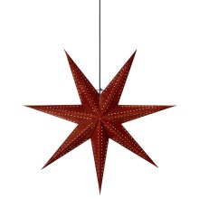 Markslöjd 705808 - Kalėdų dekoracija EMBLA 1xE14/25W/230V diametras 75 cm raudona