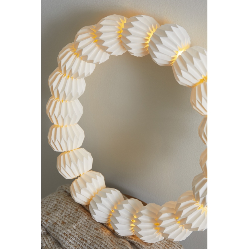 Markslöjd 705814 - LED kalėdinė dekoracija TUBBY LED/0,6W/3xAA balta