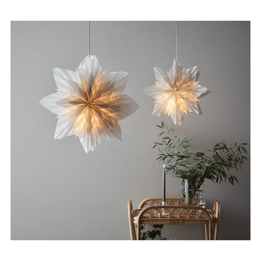 Markslöjd 705835 - Kalėdų dekoracija NEELA 1xE14/25W/230V diametras 60 cm pilka