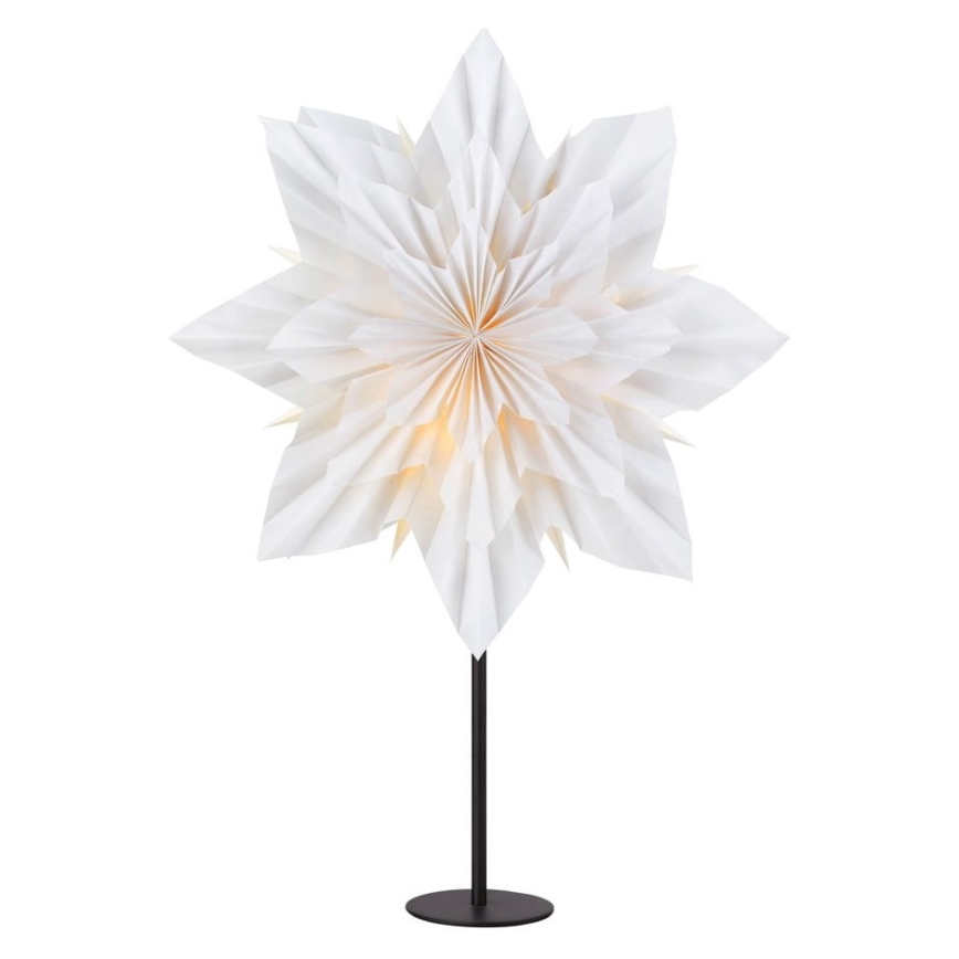 Markslöjd 705838 - Kalėdų dekoracija NEELA 1xE14/25W/230V 43 cm balta/juoda