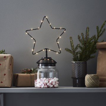 Markslöjd 705854 - LED kalėdinė dekoracija SWEETIE LED/0,45W/3xAA žvaigždė