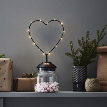 Markslöjd 705855 - LED kalėdinė dekoracija SWEETIE LED/0,45W/3xAA širdis