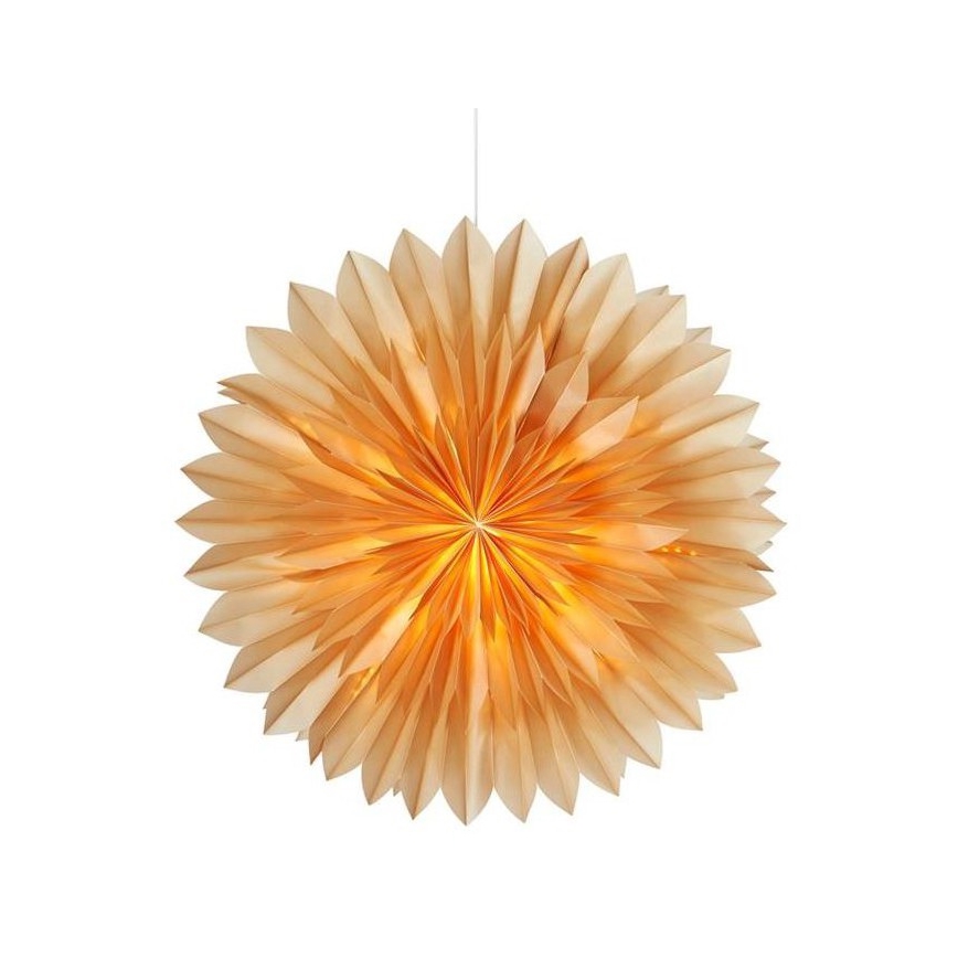 Markslöjd 705916 - Kalėdinė dekoracija SOLINA 1xE14/25W/230V d. 58 cm balta