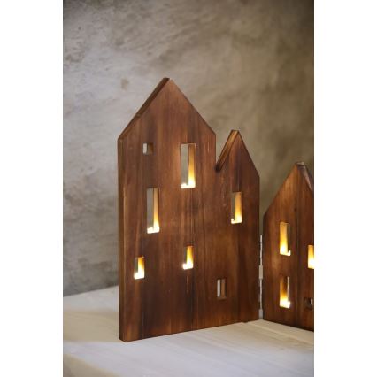 Markslöjd 706212 - LED kalėdinė dekoracija VIEW LED/0,9W/230V pušis/ruda