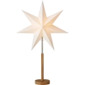 Markslöjd 706213 - Kalėdinė dekoracija SPERANZA 1xE14/6W/230V skersmuo 45 cm pušis/kreminė