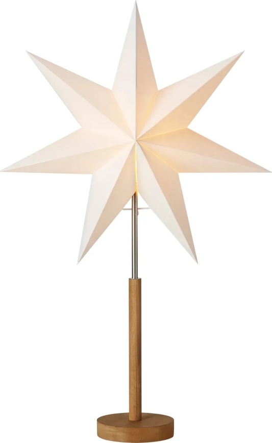 Markslöjd 706213 - Kalėdinė dekoracija SPERANZA 1xE14/6W/230V skersmuo 45 cm pušis/kreminė