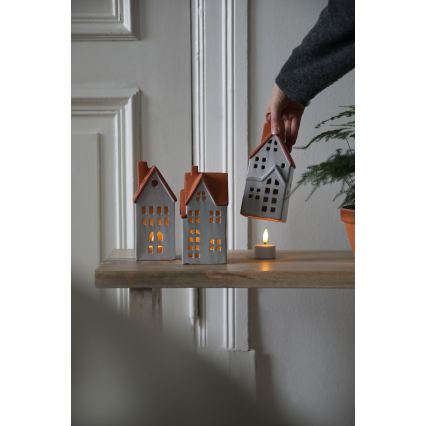 Markslöjd 706351 - RINKINYS 3x LED reguliuojamo ryškumo įkraunama kalėdinė dekoracija MOLTON LED/0,1W/3,7V 150 mAh + nuotolinis valdymas