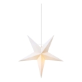 Markslöjd 706423 - Kalėdinė dekoracija ORION 1xE14/6W/230V skersmuo 42 cm balta