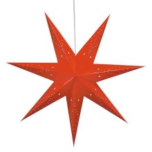 Markslöjd 8101,130 - Kalėdinė dekoracija SATURNUS 1xE14/25W/230V d. 75 cm raudona