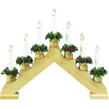 Markslöjd 8314,300 - Kalėdinė žvakidė TOMAS 7xE10/3W/230V