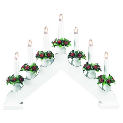 Markslöjd 8314,400 - Kalėdinė žvakidė TOMAS 7xE10/3W/230V