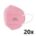 Mask One vaikiškas respiratorius  FFP2 NR - CE 0370 rožinis 20vnt