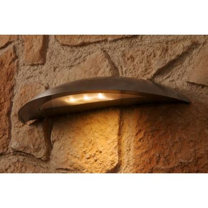 Massive 17208/47/10 - LED sieninis lauko šviestuvas PORI 1xLED/7,5W/230V IP44