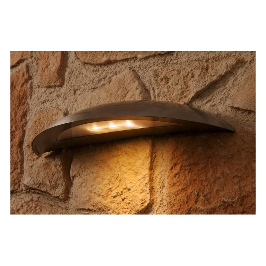 Massive 17208/47/10 - LED sieninis lauko šviestuvas PORI 1xLED/7,5W/230V IP44