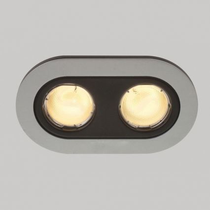 Massive 59657/48/10 - Įleidžiamas vonios šviestuvas HEZE 2xGU10/10W/230V