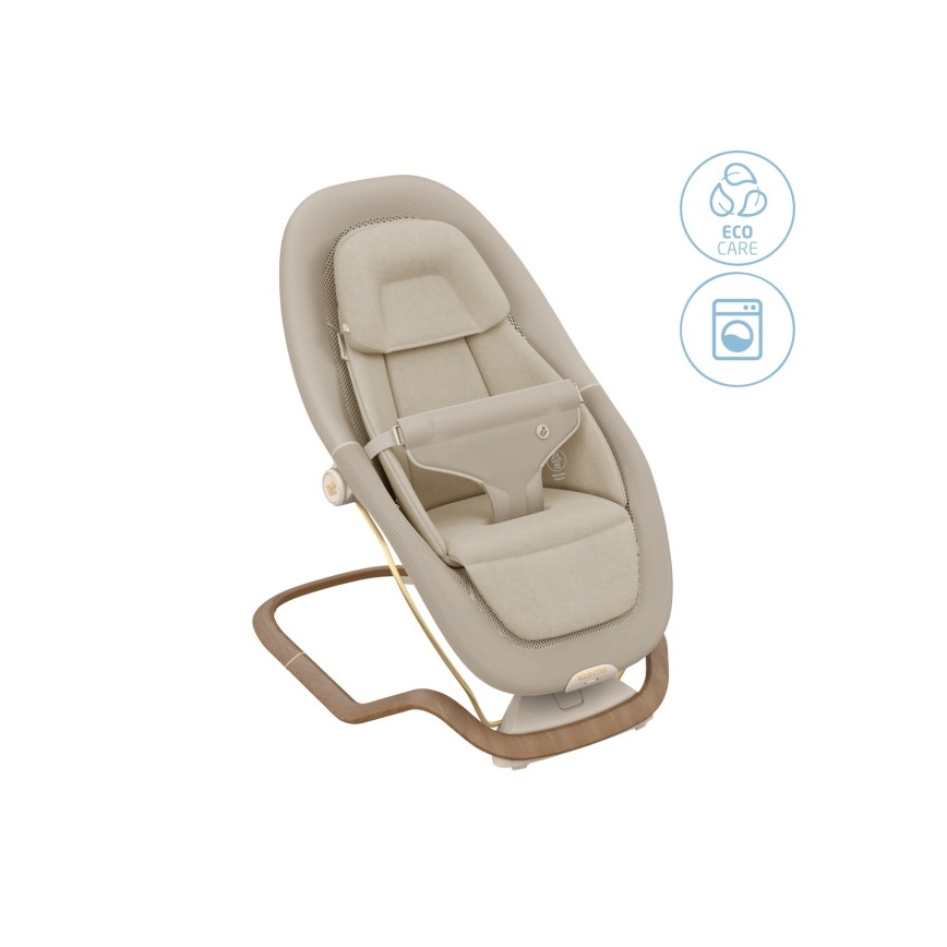 Maxi-Cosi - Kūdikių vibruojantis rokeris DOVE PRO 3xAA smėlio spalva