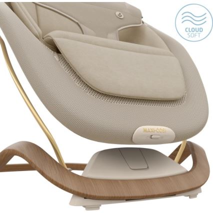 Maxi-Cosi - Kūdikių vibruojantis rokeris DOVE PRO 3xAA smėlio spalva