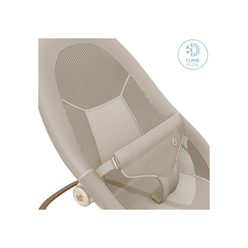 Maxi-Cosi - Kūdikių vibruojantis rokeris DOVE PRO 3xAA smėlio spalva
