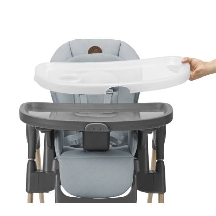 Maxi-Cosi - Vaikiška valgomojo kėdė 6in1 MINLA pilka/balta