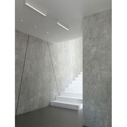 MAXLIGHT C0124D - LED Pritemdomas lubinis šviestuvas LINEAR LED/18W/230V 57 cm balta