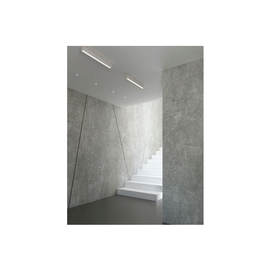 MAXLIGHT C0124D - LED Pritemdomas lubinis šviestuvas LINEAR LED/18W/230V 57 cm balta