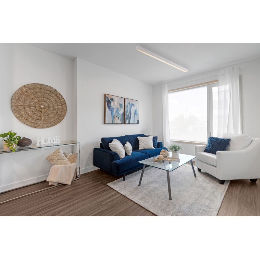 MAXLIGHT C0124D - LED Pritemdomas lubinis šviestuvas LINEAR LED/18W/230V 57 cm balta