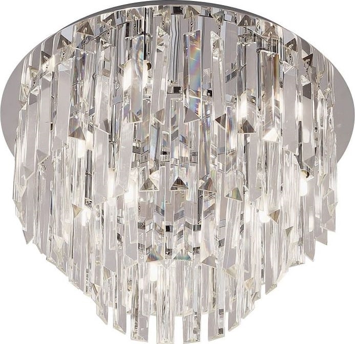 MAXLIGHT C0136 - Lubinis šviestuvas MONACO 9xG9/40W/230V diametras 42 cm blizgus chromas