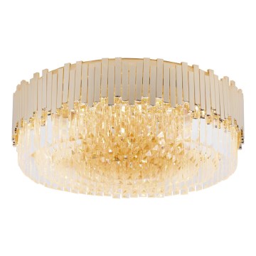 MAXLIGHT C0164 - Lubinis šviestuvas TREND 15xE14/40W/230V diametras 60 cm auksas