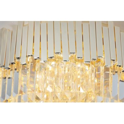 MAXLIGHT C0164 - Lubinis šviestuvas TREND 15xE14/40W/230V diametras 60 cm auksas