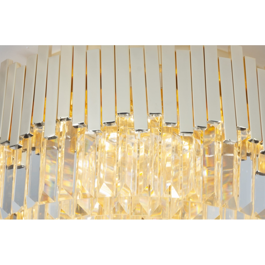 MAXLIGHT C0164 - Lubinis šviestuvas TREND 15xE14/40W/230V diametras 60 cm auksas