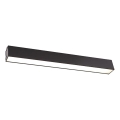 MAXLIGHT C0190 - LED lubinis šviestuvas LINEAR LED/18W/230V 57 cm juoda