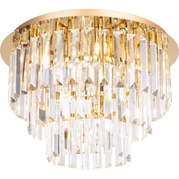 MAXLIGHT C0205 - Lubinis šviestuvas MONACO 9xG9/40W/230V diametras 42 cm auksas