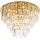 MAXLIGHT C0206 - Lubinis šviestuvas MONACO 15xG9/40W/230V diametras 60 cm auksas