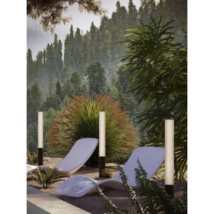 MAXLIGHT F0065 - LED lauko šviestuvas GARDENIA LED/25W/230V 105 cm CRI 93 IP65 antracitas