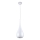 MAXLIGHT P0235 - Pakabinamas sietynas DROP 1xE27/40W/230V diametras 20 cm balta