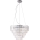MAXLIGHT P0260 - Pakabinamas sietynas MONACO 15xG9/40W/230V diametras 60 cm blizgus chromas