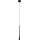 MAXLIGHT P0372 - LED Pakabinamas sietynas KAVA LED/7W/230V diametras 3 cm juoda