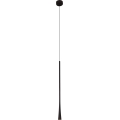 MAXLIGHT P0373 - LED Pakabinamas sietynas KAVA LED/7W/230V diametras 3 cm juoda